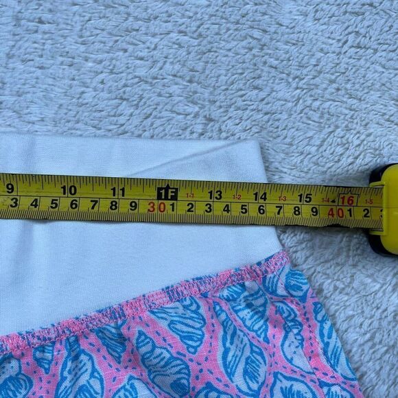 Lilly Pulitzer Linen Beach A Little Tipsy Sea Shell Multi Color Pants - Picture 5 of 8